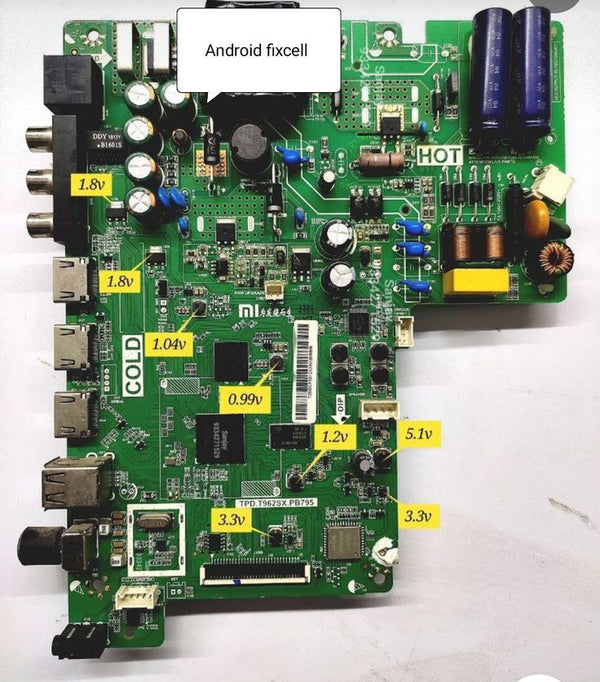 Mi 32 motherboard Voltage Chart