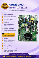 SAMSUNG UA32T4450AKXXL LED TV MOTHERBOARD