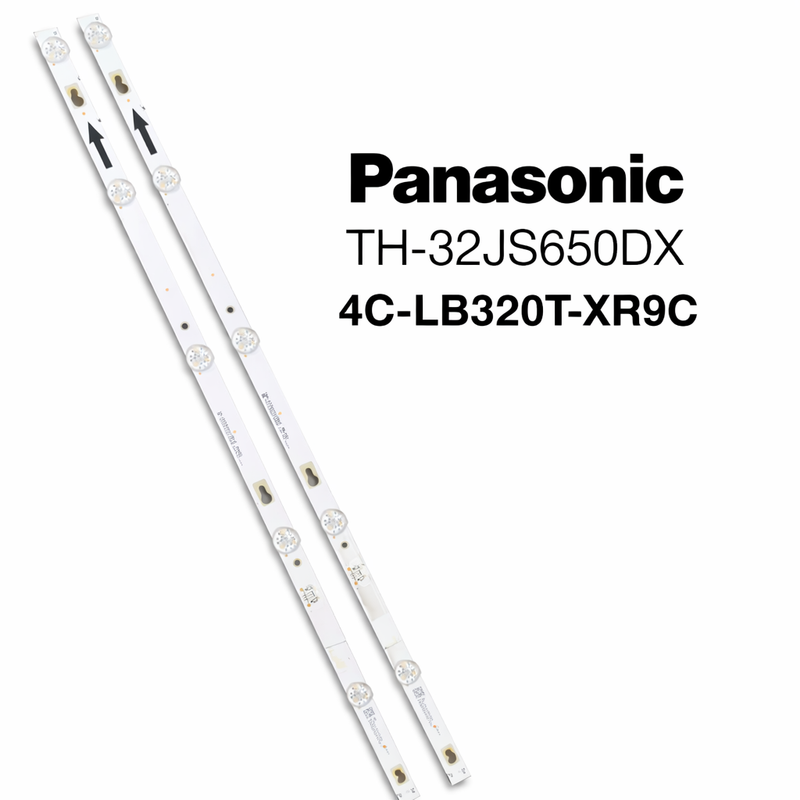 Panasonic 32 Inch LED TV for 6 Lamp LED Backlight Strip ( 2 PCS )
