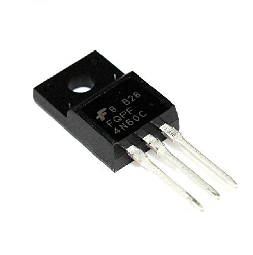 10pcs 4N60 FQPF4N60 4N60 N-Channel MOSFET 600V TO-220F NEW