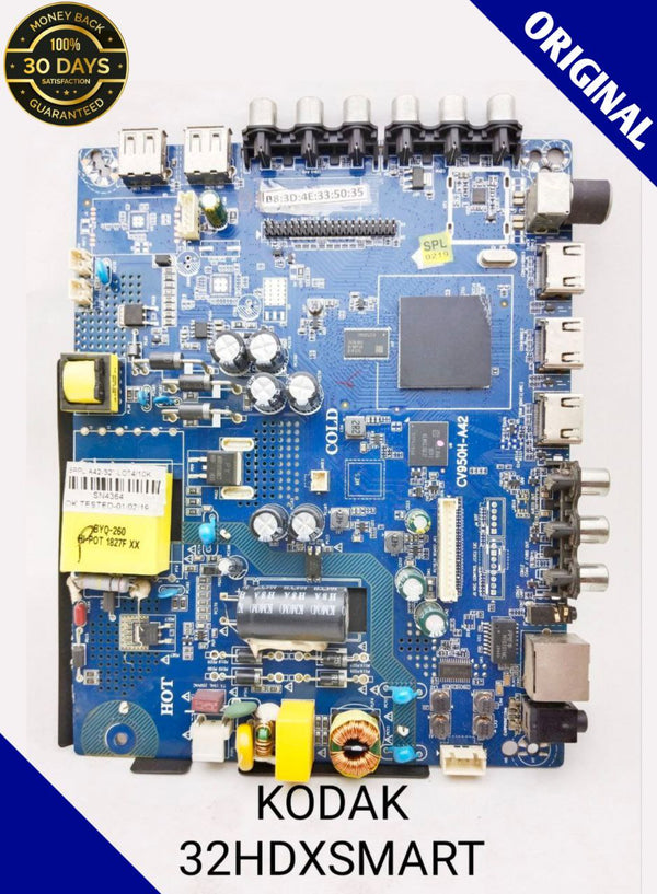 KODAK 32HDXSMART LED TV MOTHERBOARD. 32 INCH