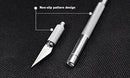 Pen Knife - Crafts Steel Knife 5 Interchangeable Sharp Blades