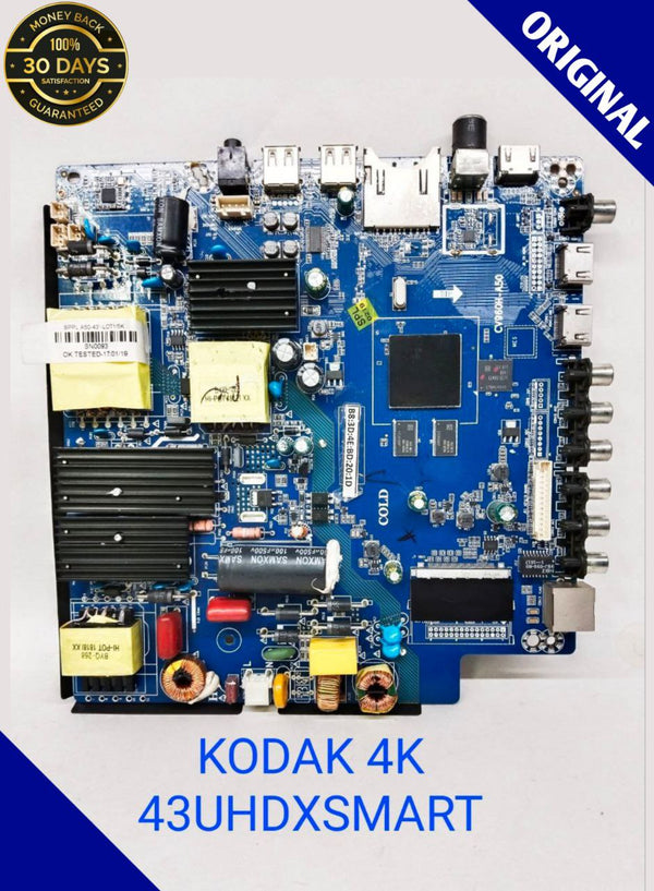 KODAK 4K 43UHDXSMART LED TV MOTHERBOARD. KODAK 43 Inch