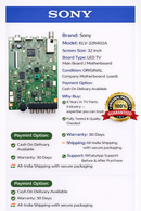 SONY KLV- 32R402A LED TV MOTHERBOARD