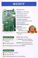 SONY KLV-32R412B LED TV MOTHERBOARD-