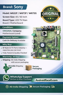SONY W622F W672F W672G  LED TV MOTHERBOARD