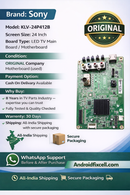 SONY KLV-24P412B LED TV MOTHERBOARD