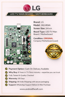 LG 24LH454A LED TV MOTHERBOARD MAIN BOARD