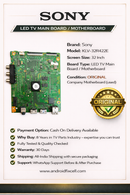 SONY KLV-32R422E LED TV MOTHERBOARD