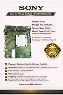 SONY KD-43X8300D LED TV MOTHERBOARD