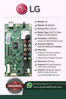 LG 32LB530A LED TV MOTHERBOARD