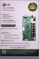 LG 42LB550A LED TV MOTHERBOARD