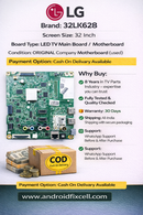LG 32LK628 LED TV MOTHERBOARD