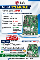 LG 32LM636B LED TV MOTHERBOARD