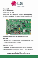 LG 32LH520D LED TV MOTHER BOARD