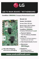 LG 55UH8500 LED TV MOTHERBOARD