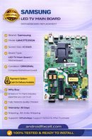 SAMSUNG UA43T5350A  LED TV MOTHERBOARD