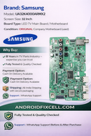 SAMSUNG UA32K4000ARMX2 LED TV MOTHERBOARD