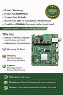 SAMSUNG UA40H5100AR LED TV MOTHERBOARD