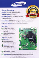 SAMSUNG UA43T8000KBXL LED TV MOTHERBOARD