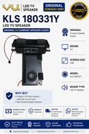 KLS 180331Y 12W LED TV SPEAKER