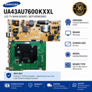 SAMSUNG UA43AU7600KXXL 43 INCH LED TV MOTHERBOARD