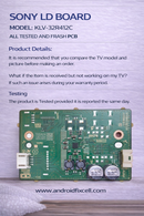 SONY KLV-32R412C LD BOARD