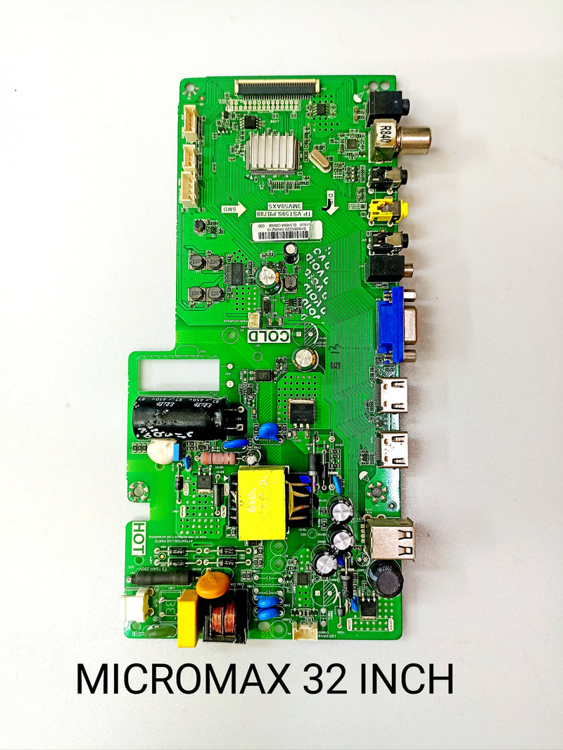 MICROMAX 32 INCH LED TV MOTHERBOARD