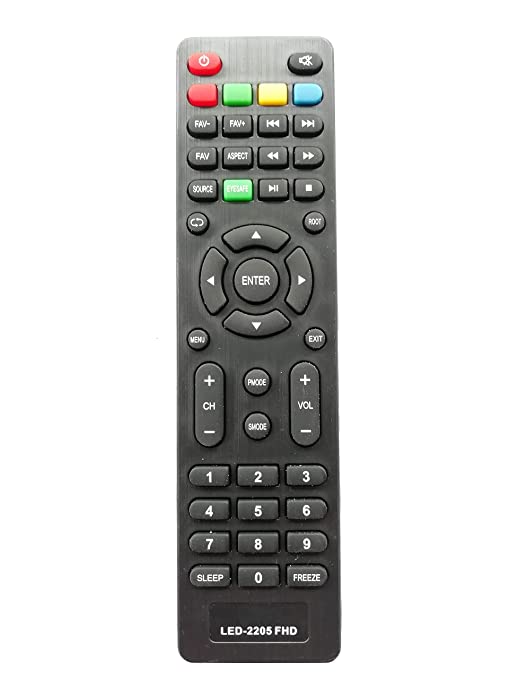 INTEX LED-2205 FHD LCD LED TV Remote Control for INTEX