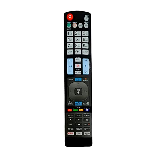 LG remote control and replacement of Original 3D magic smart tv remote, Universal remote for any LCD LED UHD 4K Android LG Television with NETFLIX Prime Video 3D Hotkeys.