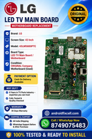 LG 43LM5600PTC LED TV MOTHERBOARD