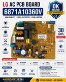 LG Air Conditioner PCB Board 6871A10360V