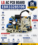 LG Air Conditioner PCB Board EBR33285106