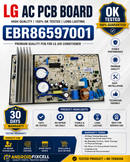 LG Air Conditioner PCB Board EBR86597001