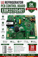 LG Refrigerator PCB Board EBR33105401