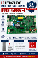 LG Refrigerator PCB Board EBR83465012
