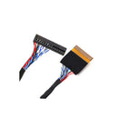 LVDS Cable 30 Pin, 1-Ch 8-Bit, For LG Type Panel (Right Supply-FFC-Connector)