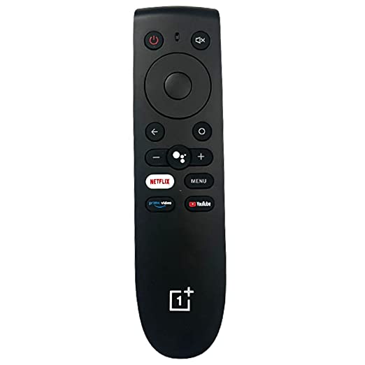 Non Voice oneplus Remote | 1+ Android TV Remote | Replacement of Original one plus smart tv Remote with Netflix YouTube and Prime Video Hot Keys