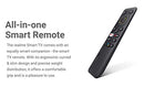 REALME Remote Control Bluetooth Voice Command Remote for  TV with Netflix, Prime Video and Google Assistant Hot Keys. Pairing Must Between TV and Remote