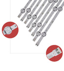 Samsung 43 inch TV for 7 Lamp 4+3 LED Backlight Strip ( 4 PCS SET )