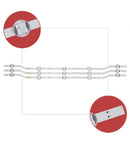 Samsung 32 Inch LED TV for 5 Lamp LED Backlight Strip ( 3 PCS )