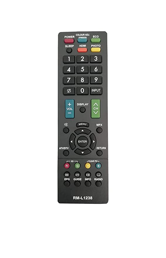 SHARP RM-L1238 LED LCD TV Remote Control