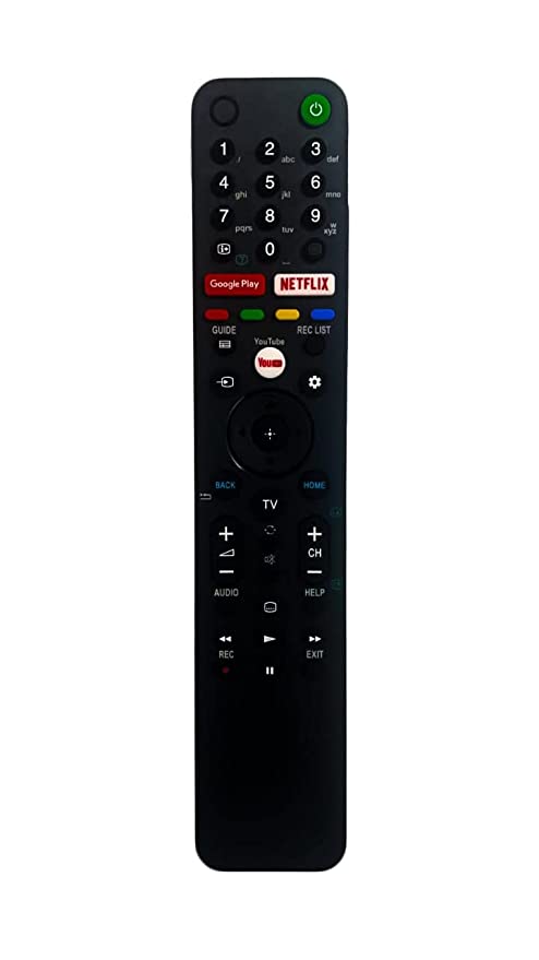 Sony smart OLED 4K tv remote control HRM1796 H42106070467 rmf-tx500p model Google Play NETFLIX Hotkeys - Non Voice