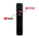 Sony smart OLED 4K tv remote control HRM1796 H42106070467 rmf-tx500p model Google Play NETFLIX Hotkeys - Non Voice