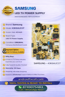 SAMSUNG 43K6AUCGT 43 INCH LED TV POWER SUPPLY