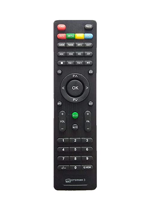 LED/LCD TV Universal Remote No. 117, for Micromax LED/LCD TV