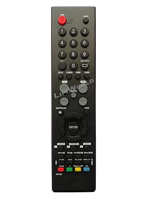 Toshiba/panasonic/Salora UN169 3in1 LCD LED Smart TV Remote Control