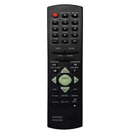 VIDEOCON TV Remote Control VC121 2 in 1 VSR200A VSR200C