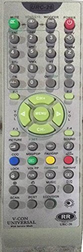 VIDEOCON Crt Tv Remote Urc-26 (Sp)