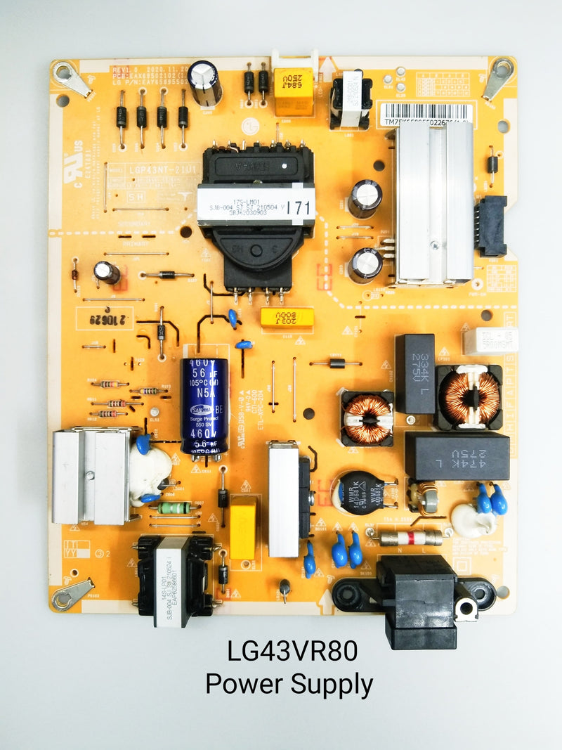 LG 43UR80 POWER SUPPLY LGP43NT -21U1